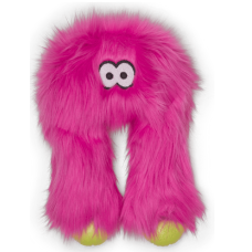 Игрушка для собак West Paw Wilson Zogoflex HardyTex пушистая пищалка Вилсон 25х8 см Розовый (DD016HPK)