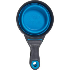 Мірна склянка для корму Dexas Collapsible KlipScoop складана на кліпсі 480 мл Блакитний (dx30735)