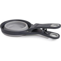 Мірна склянка для корму Dexas Collapsible KlipScoop складана на кліпсі 120 мл Сірий (PW650432429)