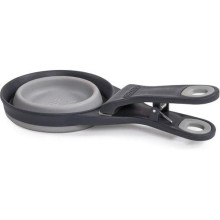 Мерный стакан для корма Dexas Collapsible KlipScoop складной на клипсе 120 мл Серый (PW650432429)