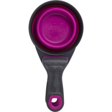 Мірна склянка для корму Dexas Collapsible KlipScoop складана на кліпсі 240 мл Пурпурний (PW6604322405)