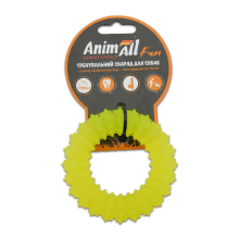 AnimAll Фан 88161 кольцо с шипами 9 см желтое