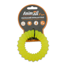 AnimAll Фан 88161 кільце з шипами 9 см жовте