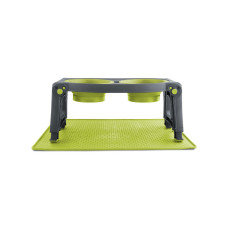 Килимок антиковзкий під миски Dexas Bowl Grippmat L для собак та котів 60x43 см Блакитний (PW9502194)