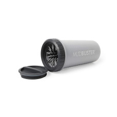 Лапомийка для собак Dexas MudBuster Lidded L з кришкою 22 см Сірий (PW720L-429)