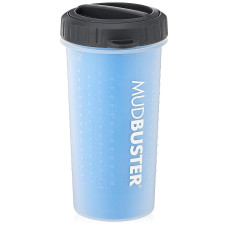 Лапомийка для собак Dexas MudBuster Lidded L з кришкою 22 см Блакитний (PW720L-2194)