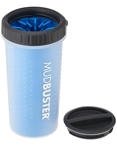 Лапомойка для собак Dexas MudBuster Lidded М с крышкой 15 см Голубой (PW710L-2194)