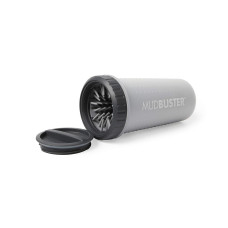 Лапомийка для собак Dexas MudBuster Lidded M з кришкою 15 см Сірий (PW710L-429)