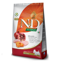 Сухой корм для собак  мелких пород Farmina N&D Grain PUMPKIN CHICKEN & POMEGRANATE ADULT MINI 2,5 kg 33253
