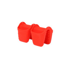 Рукавичка-прихватка силіконова Dexas Pinch MicroMitt S 2 шт 5,7х6,4 Червоний (GMM5-1795)