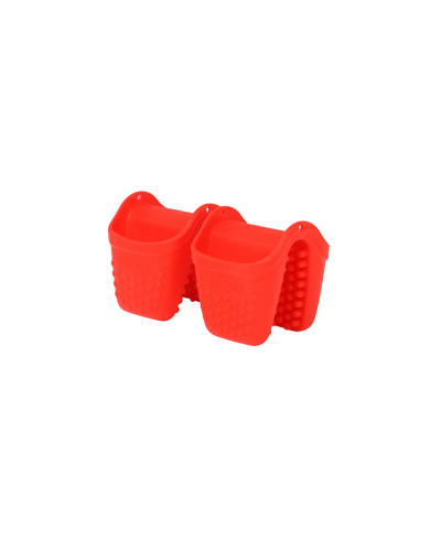 Рукавичка-прихватка силіконова Dexas Pinch MicroMitt S 2 шт 5,7х6,4 Червоний (GMM5-1795)