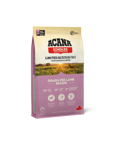 Сухий корм для собак усіх порід та стадій життя ACANA Grass-Fed Lamb Recipe Dog 11,4 кг (a57012)