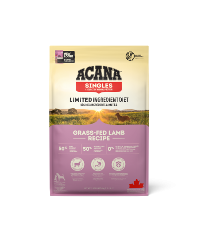 Сухий корм для собак усіх порід та стадій життя ACANA Grass-Fed Lamb Recipe Dog 6 кг (a57060)