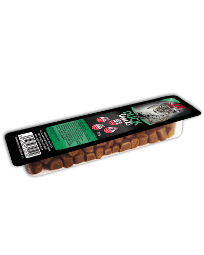 Ласощі для котів Alpha Spirit Snacks напіввологі беззернові кубики з качки 35 г (as8008335)