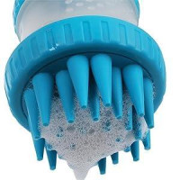 Щетка для животных Dexas Scrubbuster с емкостью для шампуня серый (PW73022-429)