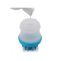 Щетка для животных Dexas Scrubbuster с емкостью для шампуня серый (PW73022-429)