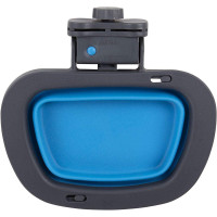 Миска складная для собак Dexas Collapsible Kennel Bowl с креплением на клетку 600 мл Голубой (PW2754322194)
