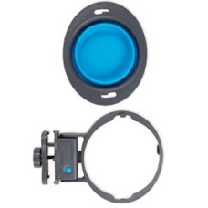 Миска складана для собак Dexas Collapsible Kennel Bowl з кріпленням на клітку 600 мл Блакитний (PW2754322194)