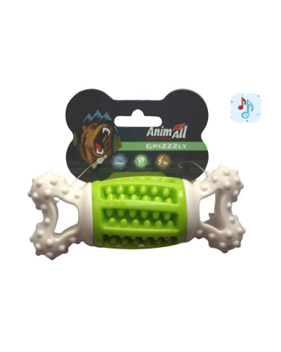 AGrizZzly 9918 Игрушка кость-зубочистка, green/white