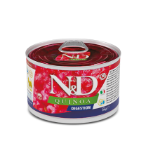 Вологий корм для собак малих порід Farmina N&D Quinoa DIGESTION, LAMB & FENNEL ADULT MINI дієт. харчування у разі порушень травлення з ягням та кіноа, 140 г 02369