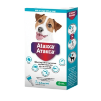 Ataxxa by KRKA - Атакса краплі від бліх, кліщів і комарів для собак, 4-10кг