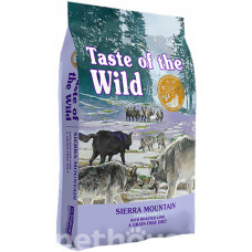 Сухой корм для собак всех пор TASTE OF THE WILD Sierra Mountain Canine Formula с ягненком 12,2 кг (9753-HT60)