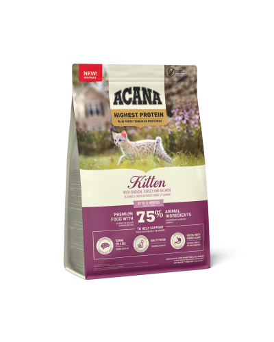 Сухий корм для кошенят всіх порід ACANA Highest Protein Kitten 1,8 кг (a72325)