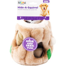 Игрушка интерактивная д/собак Outward Hound Белка-тайник XL Коричневий (oh31004)