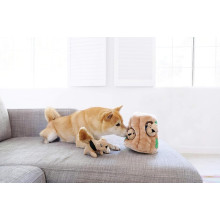 Игрушка интерактивная д/собак Outward Hound Белка-тайник XL Коричневий (oh31004)