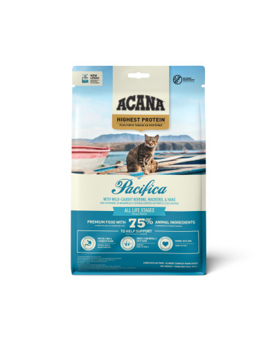 Сухий корм для котів усіх порід та стадій життя ACANA Pacifica Cat 340 г (a64134)