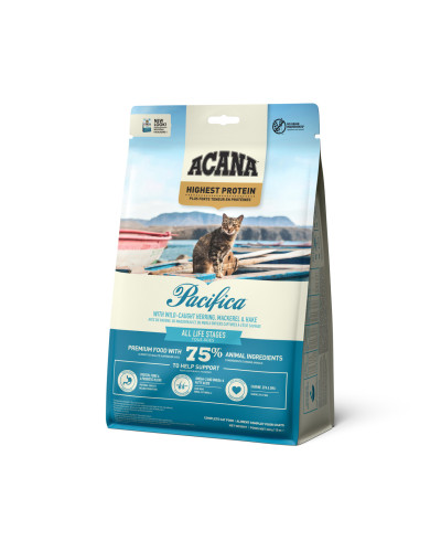 Сухий корм для котів усіх порід та стадій життя ACANA Pacifica Cat 4,5 кг (a71465)