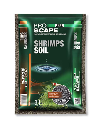 ДЖ ПроСкейп ShrimpsSoil грунт темный для креветок 3л, 67084