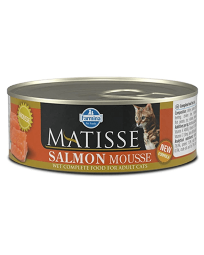 Вологий корм для котів Farmina MATISSE CAT MOUSSE SALMON з лососем, 85 г 02727