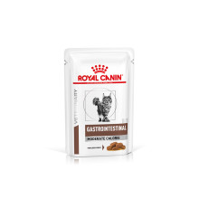 Влажный корм для взрослых кошек ROYAL CANIN GASTRO-INTESTINAL MODERATE CALORIE CAT Pouches 85 г