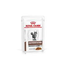 Вологий корм для дорослих котів ROYAL CANIN GASTRO-INTESTINAL MODERATE CALORIE CAT Pouches 85 г