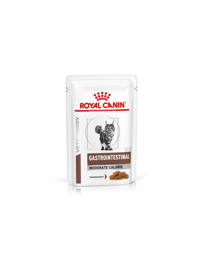 Влажный корм для взрослых кошек ROYAL CANIN GASTRO-INTESTINAL MODERATE CALORIE CAT Pouches 85 г