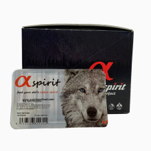 Лакомство для собак Alpha Spirit Bully Stick Бычий корень (пенис) М 12 шт (ALPHD120500035)