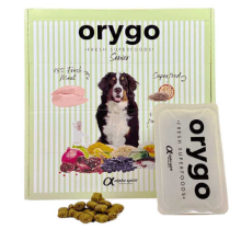 Корм для дорослих старіючих собак ORYGO Senior з курятиною та бобовими напіввологий (200г х18) 3,6 кг (ORYGD030510046)