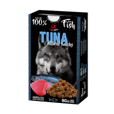 Натуральні ласощі для собак Alpha Spirit Snacks Tuna напіввологі з тунцем 80 г ( ALPHD110001345)