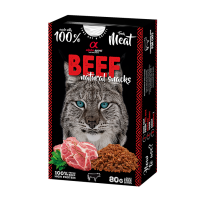 Натуральні ласощі для котів Alpha Spirit Snacks Beef напіввологі з яловичиною 80 г (ALPG110000145)