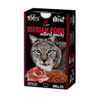 Натуральні ласощі для котів Alpha Spirit Snacks Iberian Pork напіввологі з іберійською свининою 80 г ( ALPHG110000845)