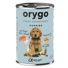 Полнорационный влажный корм Orygo Puppies Pate с лососем и бататом для щенков 400 г (ORYGD060030012)