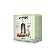 Корм для дорослих старіючих собак ORYGO Senior з курятиною та бобовими напіввологий (200г х18) 3,6 кг (ORYGD030510046)