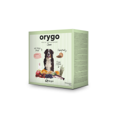 Корм для дорослих старіючих собак ORYGO Senior з курятиною та бобовими напіввологий (200г х18) 3,6 кг (ORYGD030510046)