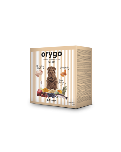 Корм для взрослых собак ORYGO Turkey с индейкой и тыквой полувлажный (200г х18) 3,6 кг (ORYGD030000746)