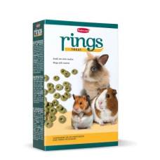 Додатковий корм для карликових кроликів та малих гризунів Padovan Rings 150 г (PP00356)
