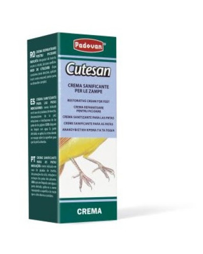 Відновлюючий крем для лап птахів Padovan Cutesan 2 мл (PP00539)