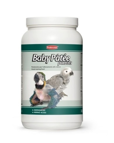 Повнораціонний корм для пташенят папуг Padovan Baby Patee Parrots 900 г (PP00595)