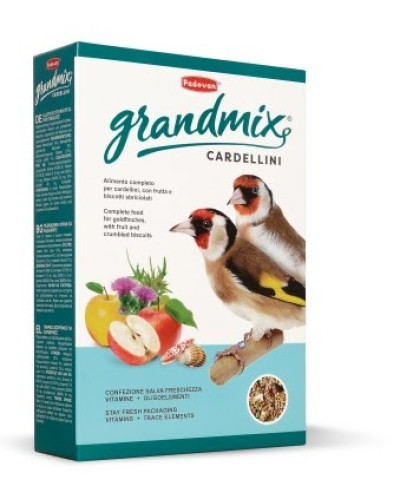 Полнорационный корм для щигликів Padovan GrandMix Cardellini 350 г (PP00657)