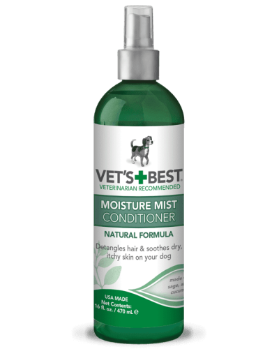 Спрей-кондиціонер для собак Vet's Best Moisture Mist Conditioner розплутує шерсть,заспокійливий 470 мл (vb10005)